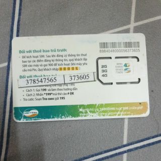 Sim viettel v90, v120