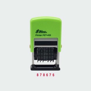 Dấu 6 số xoay liền mực s-409 cao 4mm