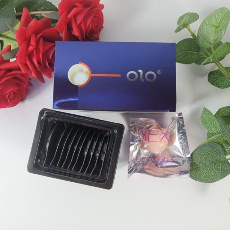 Bao cao su OlO 001 xanh bi 3cm kéo dài thời gian tăng cảm xúc khoái cảm Hộp 10 bcs