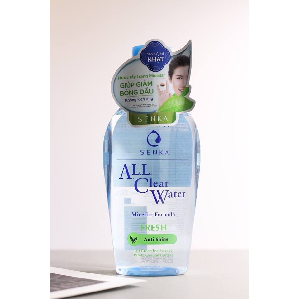 [CoCoLux] Nước Tẩy Trang Senka All Clear Water Micellar +VAT