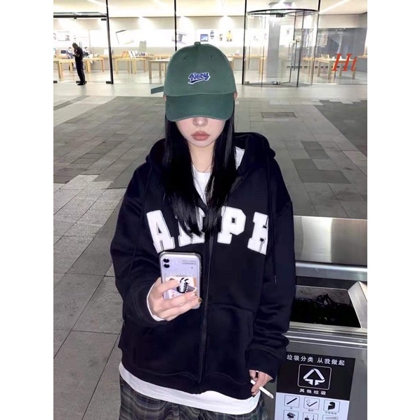 Áo khoác nỉ cotton AHPH H2A489