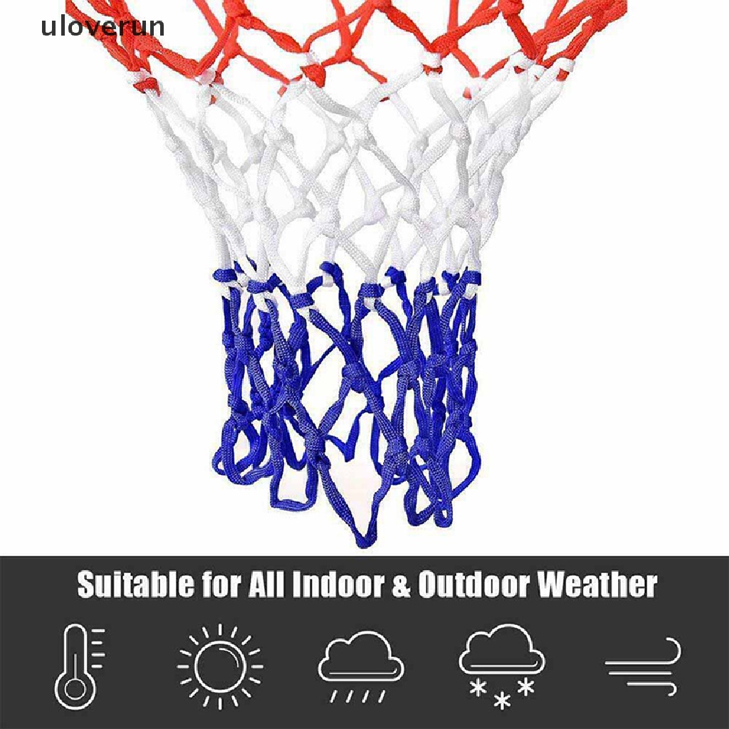 Uloverun Lưới Chơi Bóng Rổ Bằng Nylon Tiêu Chuẩn