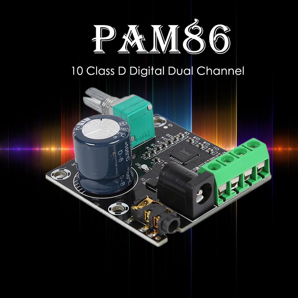 Bảng module khuếch đại nguồn âm thanh kỹ thuật số PAM8610 cấp D 12V
