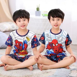[Xả kho] Bộ quần áo chất cotton cho bé trai (chất siêu đẹp mát dịu ngày hè)