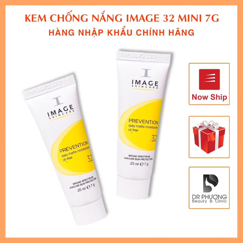 Sample Kem Chống Nắng Image Skincare mini 7g TUÝP NHỎ