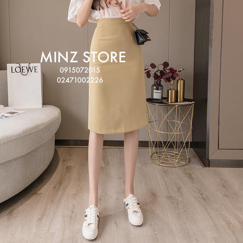 Chân váy A dài trơn #901 (3 màu) | BigBuy360 - bigbuy360.vn