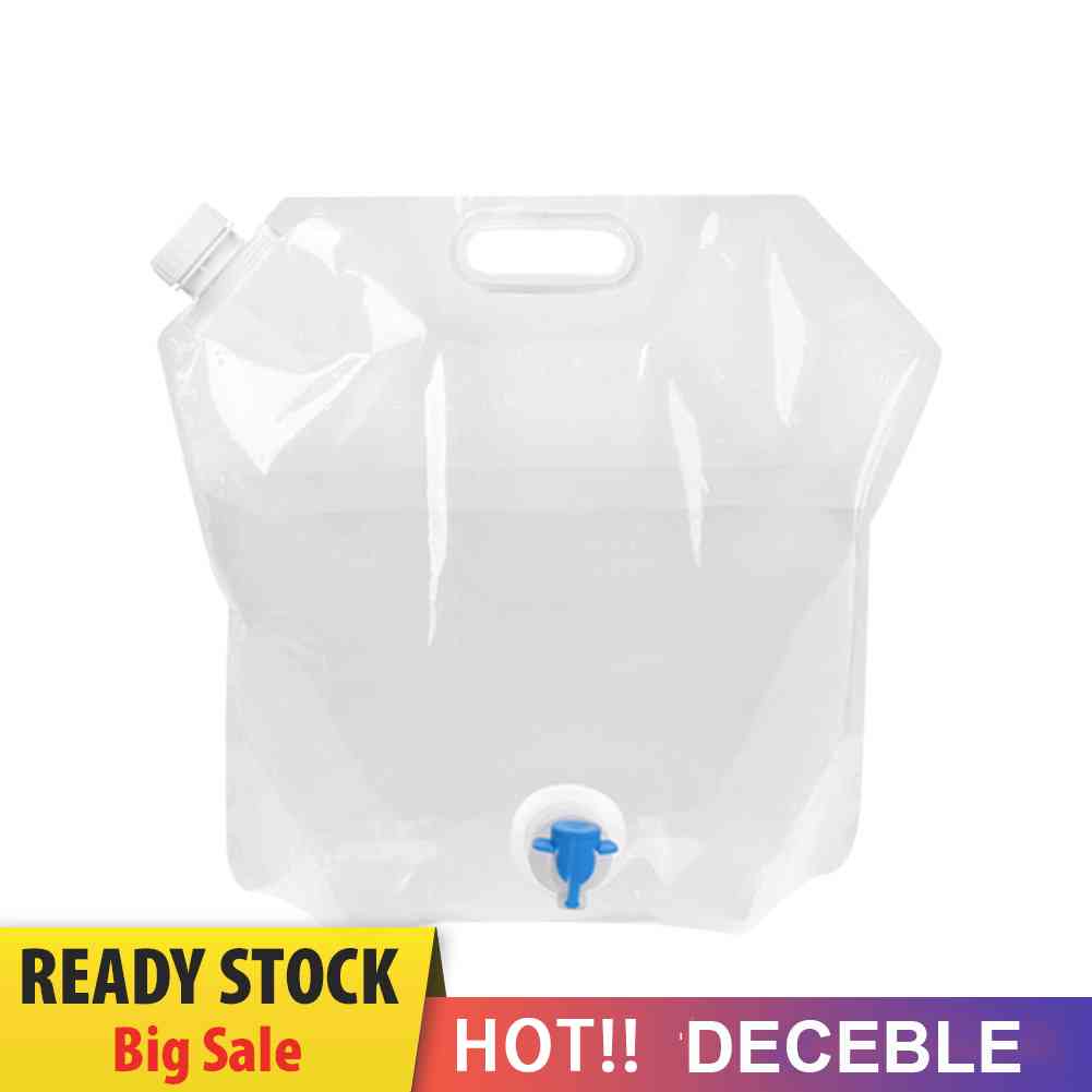 Deceb Túi Đựng Nước 5L / 10L Có Thể Gấp Gọn Tiện Dụng Dùng Ngoài Trời