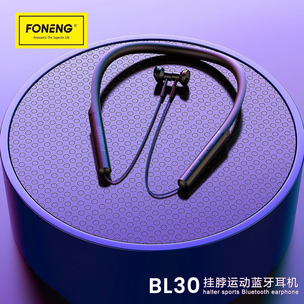 [ 𝐇𝐎𝐓 ] Tai nghe không dây bluetooth 5.0 kiểu dáng thể thao quàng cổ SPORTS  Pin cực trâu 10 TIẾNG, Bảo hành 12t