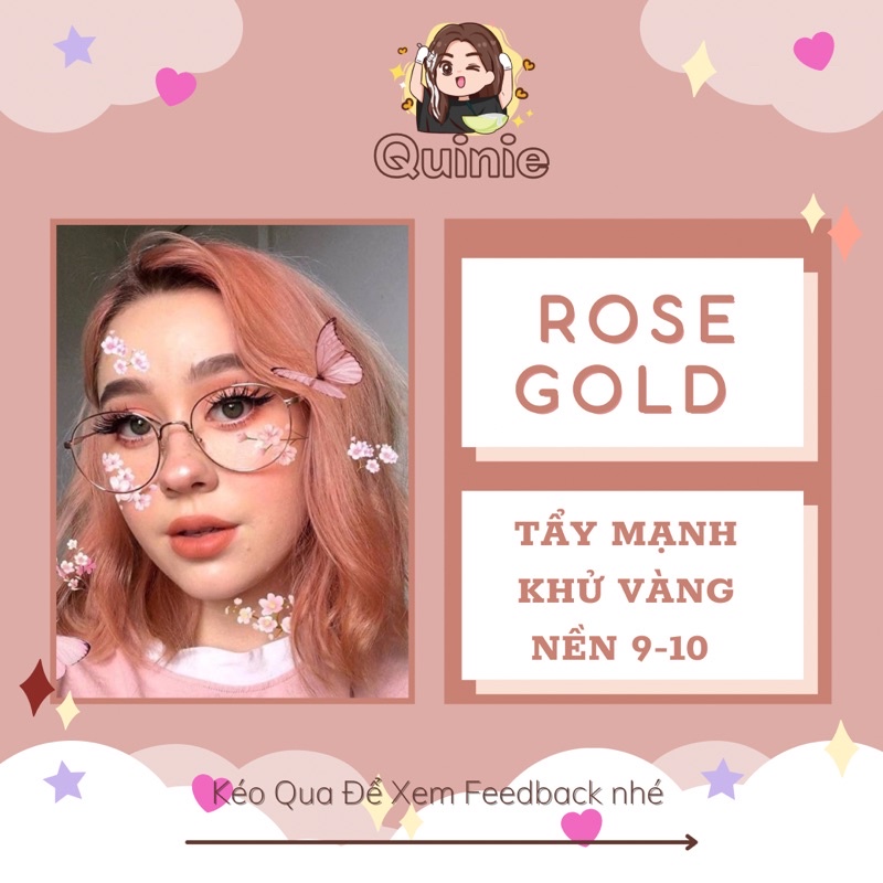 THUỐC NHUỘM TÓC ROSE GOLD