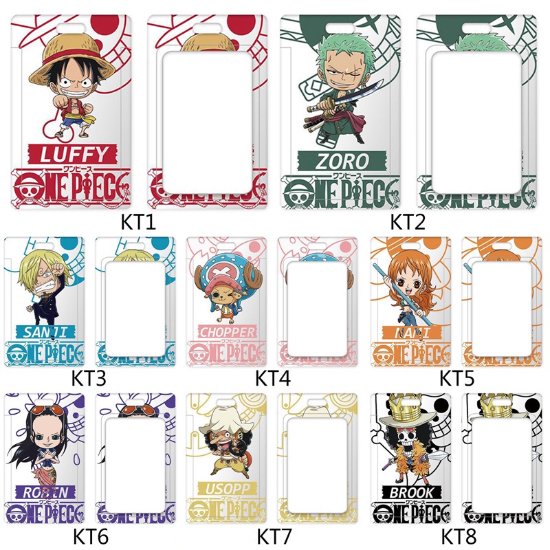 Dây Đeo Thẻ Nhân Viên In Hình One Piece Series 2