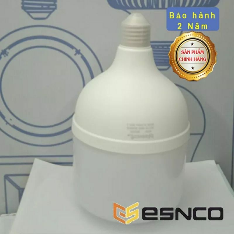 Đèn LED búp trụ̣ ESNCO tiết kiệm điện 10W 20W 30W 40W 50W