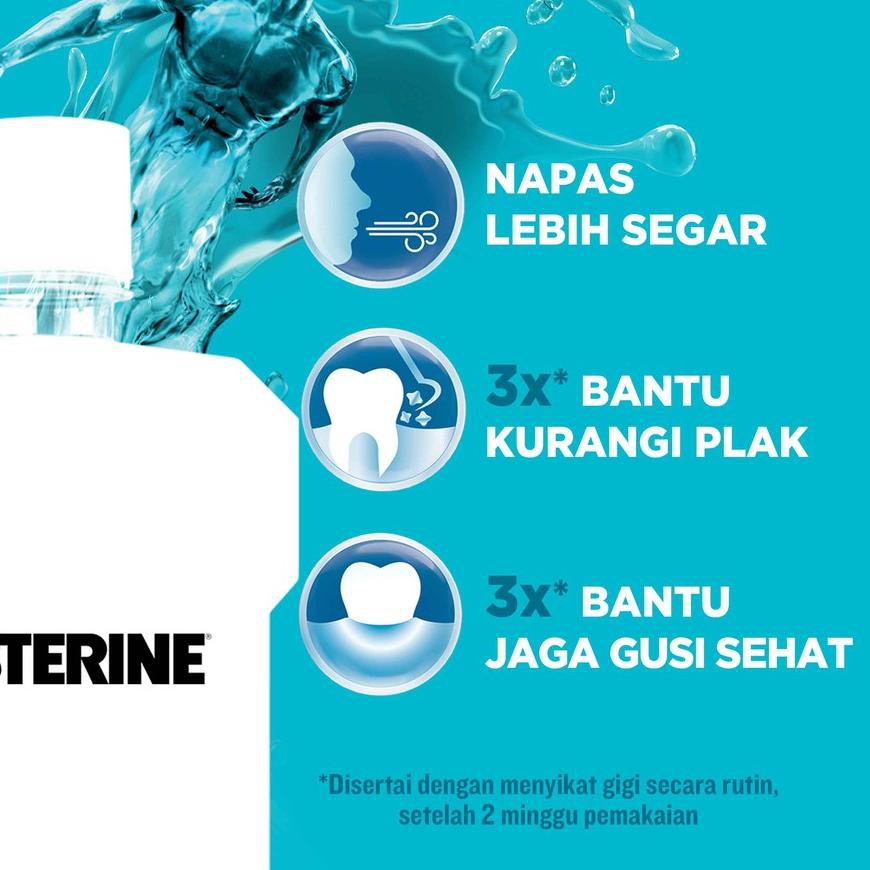 (Hàng Mới Về) Bàn Chải Đánh Răng Listerine 500ml Lq1