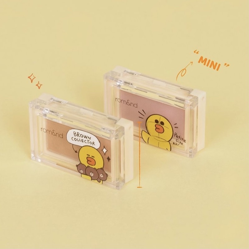 Phấn Má Hồng Dạng Nén romand LINE FRIENDS Better Than Cheek Mini 1.4g