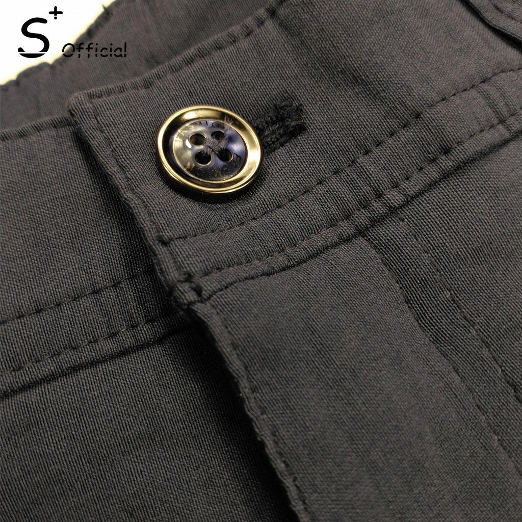 Quần Short Nam Kaki Mềm Mịn SPLUS 4 Màu Trẻ Trung Phong Cách Hàn Quốc | BigBuy360 - bigbuy360.vn