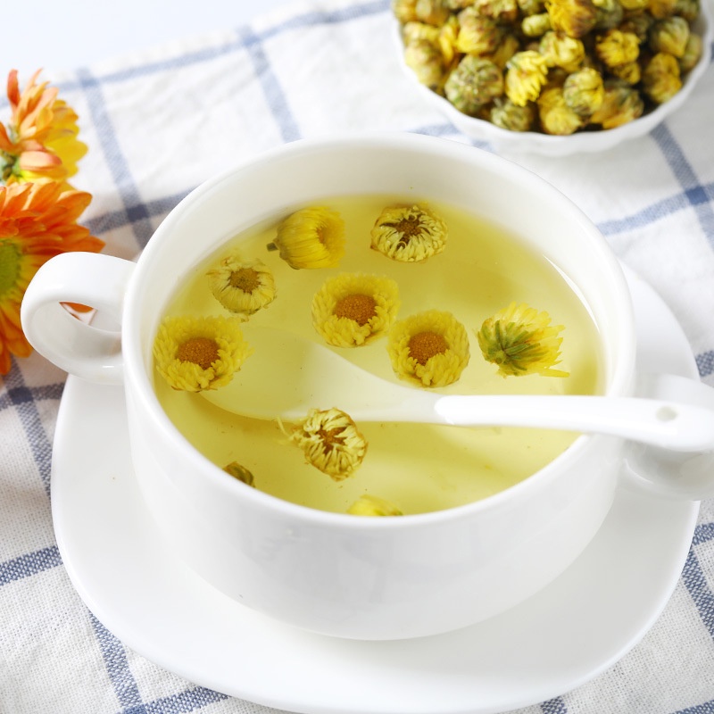 ✅ Trà Hoa Cúc Sấy Khô Nguyên Bông 1Kg Nụ Cúc Kim Cương Thanh Nhiệt, Giải Độc, Mát Gan, Sáng Mắt