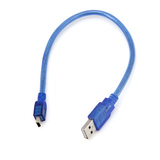 Cáp USB Type A đực nối mini USB 30cm- TTH001