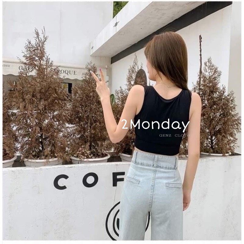 [Ảnh thật] Áo bra 3 lỗ có lót ngực tập gym đi chơi biển nữ 3 mầu