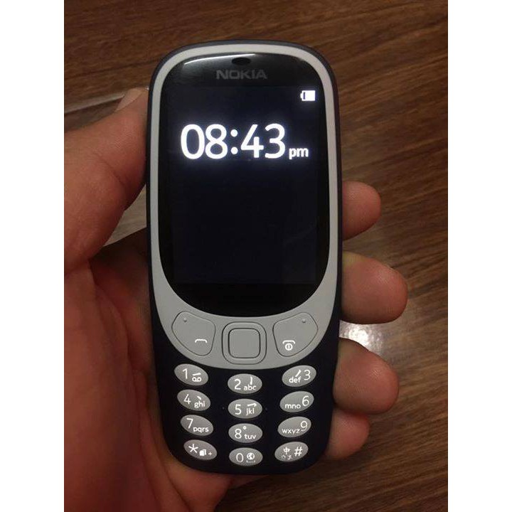 [Sốc] Điện thoại nokia 3310 2 sim màng hình 2.4 in giá rẻ pin trâu-Bảo hành 12 tháng