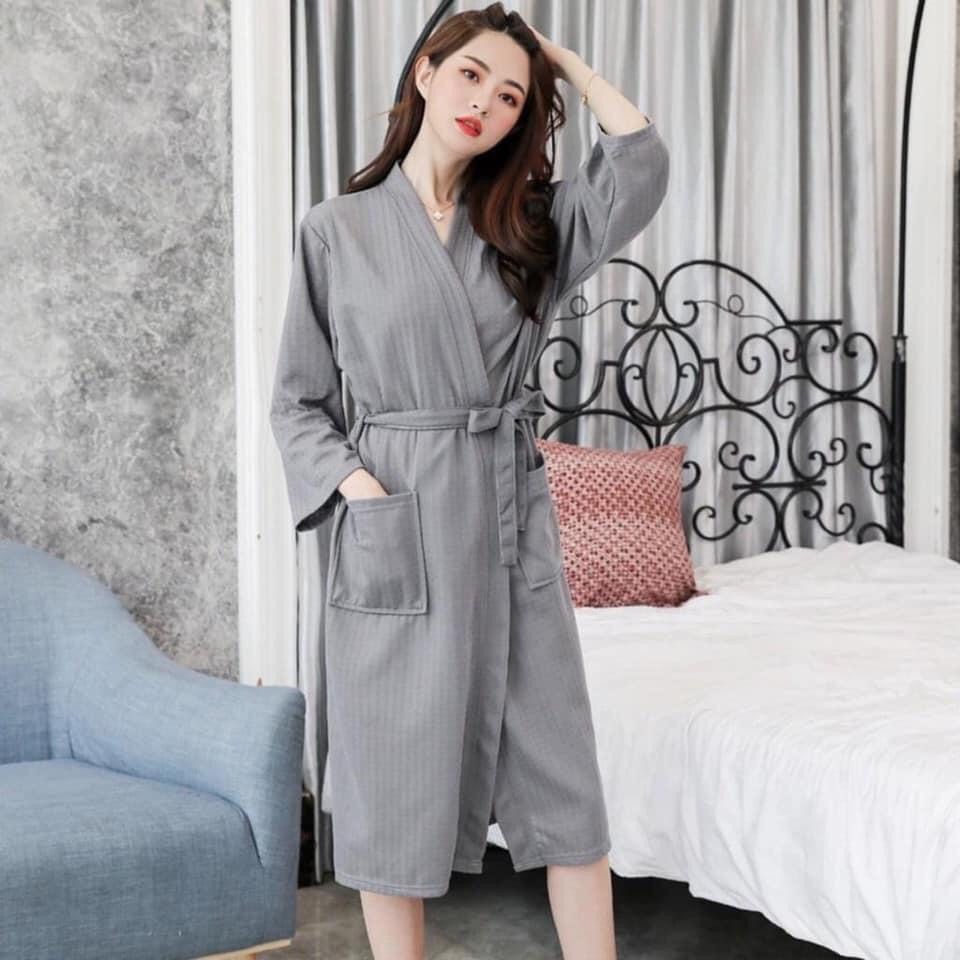 Áo Choàng Tắm Khách Sạn- Spa Hàng 100% Cotton