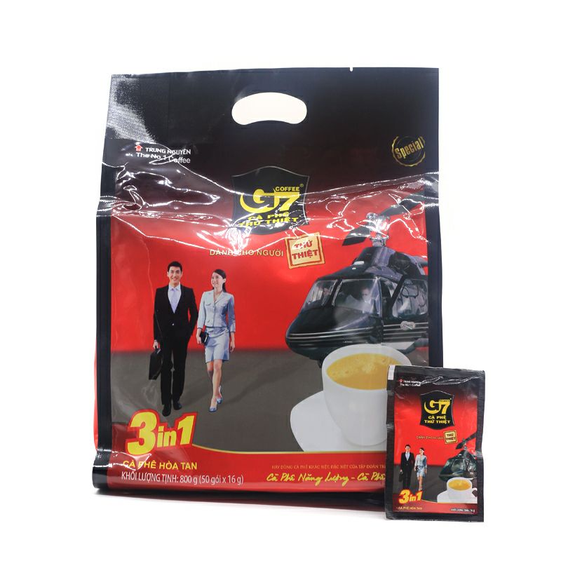 cf hòa tan g7 3in1 bịch 50 gói