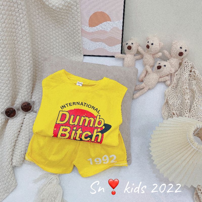 Bộ balo Dumps 1992 khỏe khoắn năng động cho bé