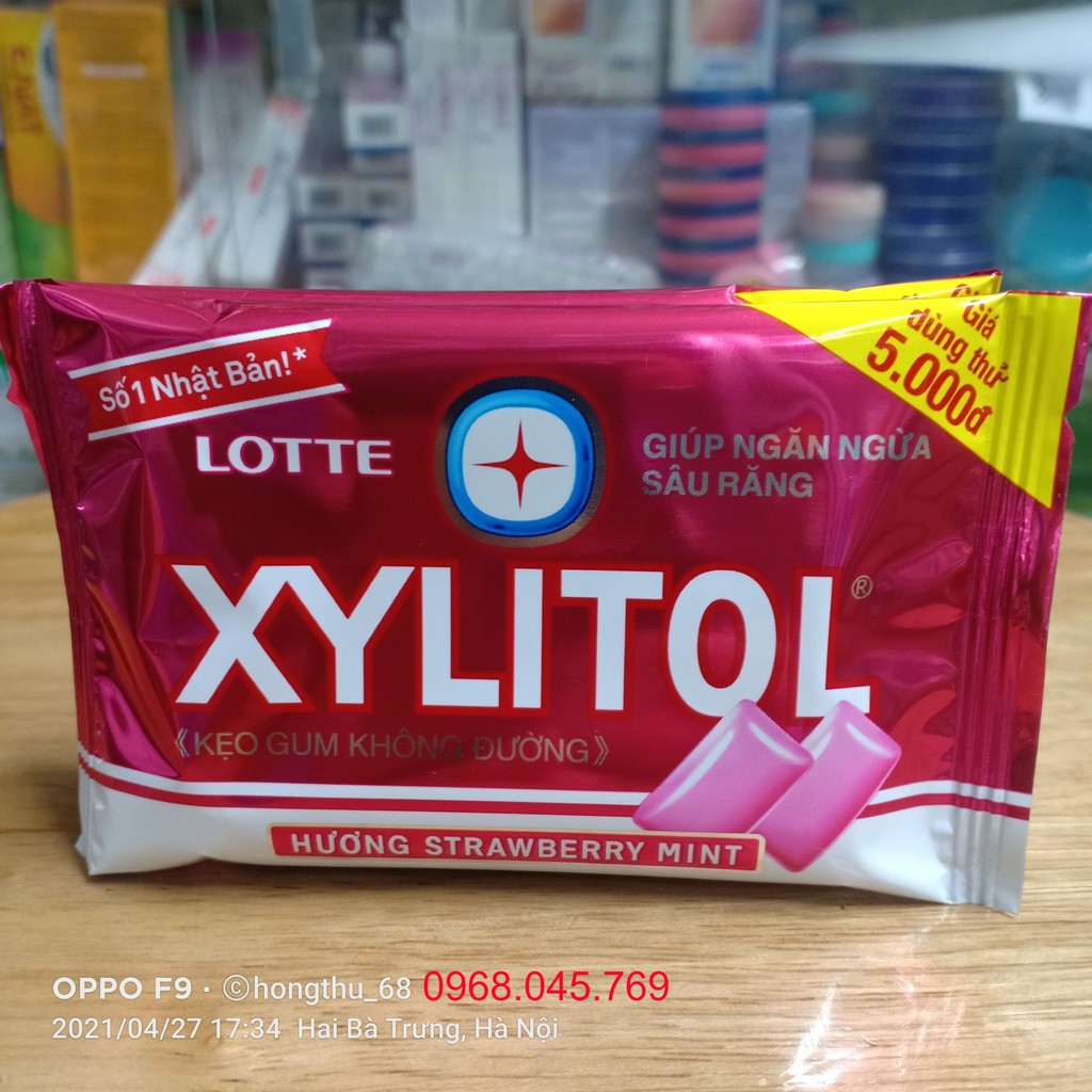 Kẹo gum không đường LOTTE XYLITOL | BigBuy360 - bigbuy360.vn
