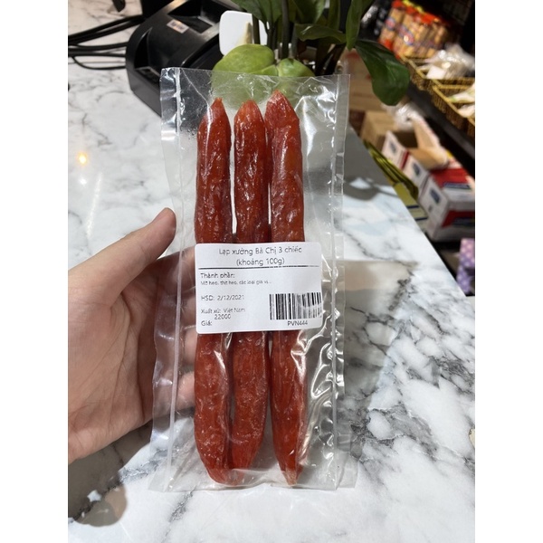 Lạp xưởng Bà Chị (khoảng 100g)