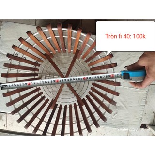 Chậu gỗ căm xe các loại