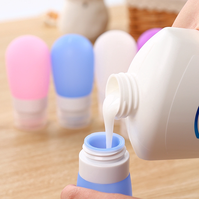 Chai đựng mỹ phẩm nhỏ gọn bằng silicon 38/60/80ml