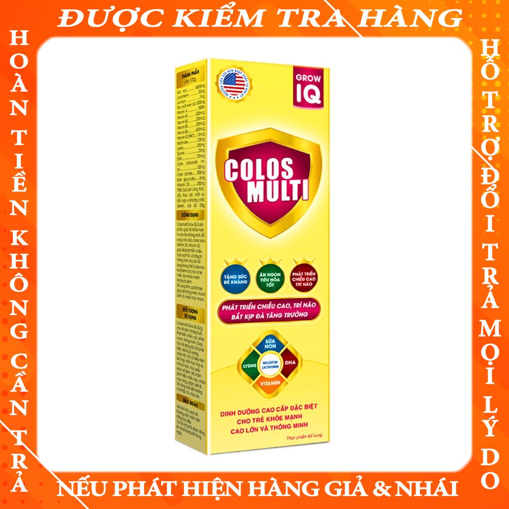 Sữa non Colosmulti IQ hộp 2 gói x 16g phát triển chiều cao và trí thông minh cho trẻ - MẪU THỬ ngothe