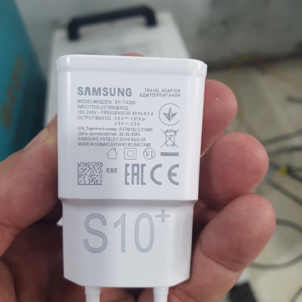 Cáp Sạc - Truyền Samsung S10 25W  ZIN  Micro Usb 1M XỊN