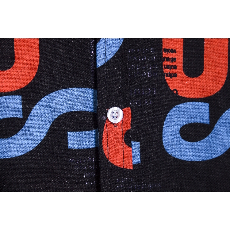 African floral pattern ethnic style linen printed short-sleeved shirt87 | BigBuy360 - bigbuy360.vn