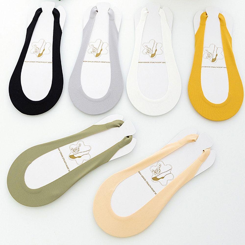 Vớ Thuyền Thoáng Khí Hai Dây Màu Sắc Đơn Giản Đáng Yêu Dành Cho Nữ