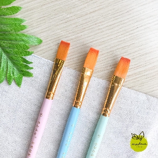 Bộ Set 6 Cọ Vẽ Tranh, Tô Tượng, Tô Màu Nhiều Cỡ | Giao Màu Ngẫu Nhiên