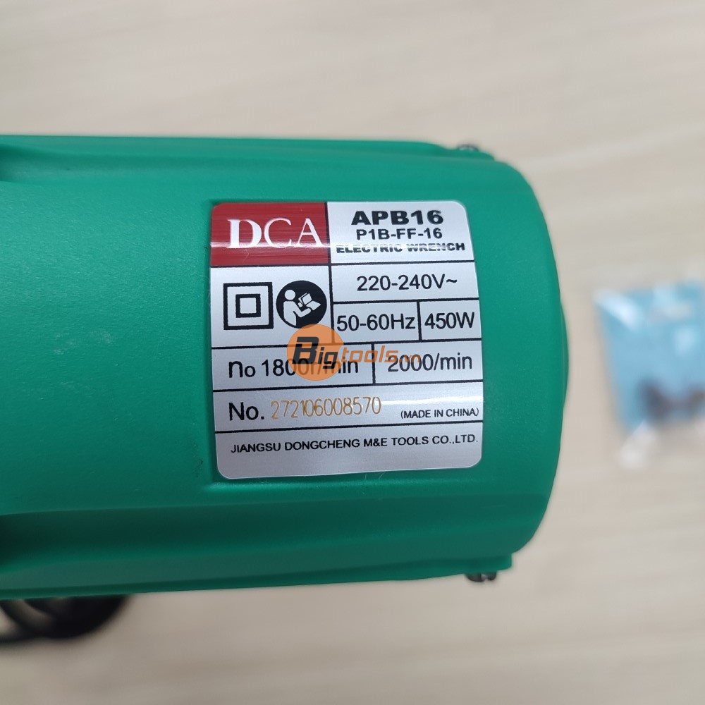 Máy Siết bulong dùng điện DCA APB16 - 450W