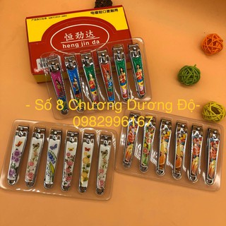 [SALE SIÊU SỐC] HỘP 12 BẤM MÓNG TAY TO IN HÌNH SIÊU ĐẸP, DÀNH CHO TIỆM NAIL