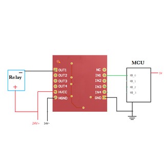 Module opto cách ly 4 kênh tlp281-4