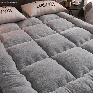 Nệm Nhung Lông Cừu Dày 10cm Mềm Mại Gấp Gọn Kích Thước 1.5m1.8m2m 2.2Cm