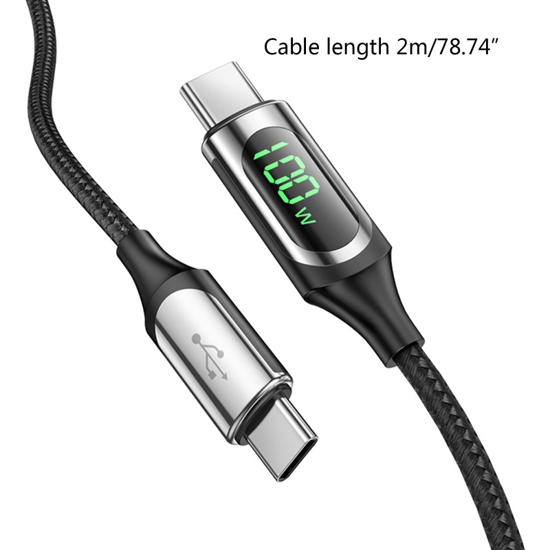 Cáp Sạc Nhanh Type-c 100w Hai Đầu Cho Điện Thoại