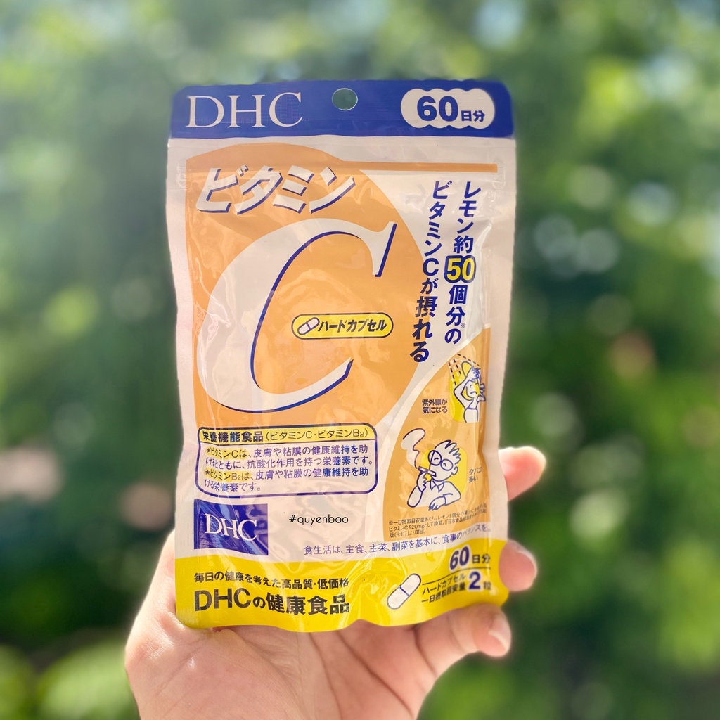 Viên uống DHC Bổ sung Vitamin C Nhật Bản 20 Ngày(40 viên) & 60 Ngày(120 viên)