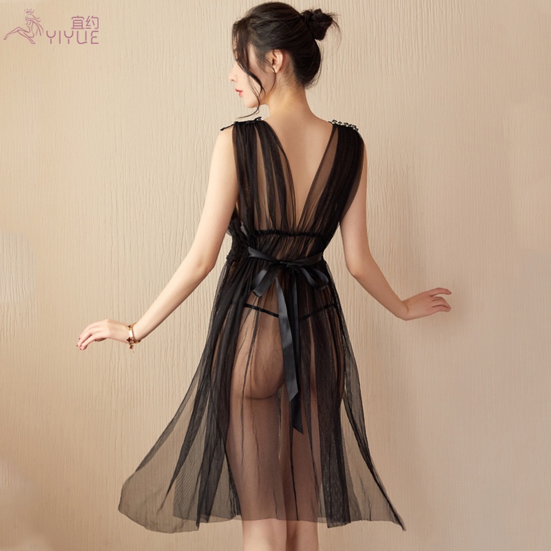 Đầm ngủ lưới xuyên thấu gợi cảm phong cách mới 9036 | BigBuy360 - bigbuy360.vn