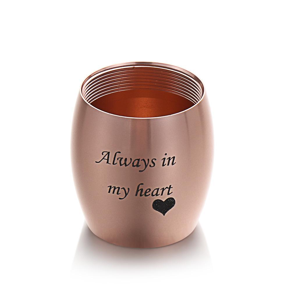 YNATURAL Kỷ Niệm Thú Cưng Mini Bằng Hợp Kim Nhôm Đính Lông Vũ