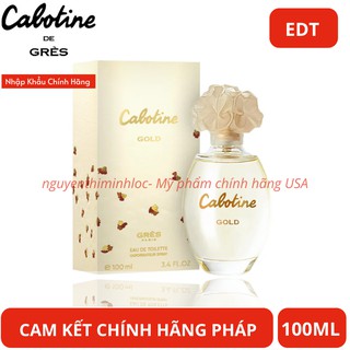 Nước Hoa Nữ CABOTINE GOLD 100ml EDT - Cam Kết Hàng Chính Hãng Pháp