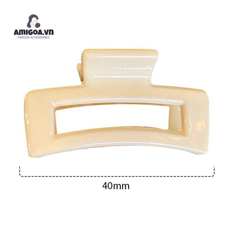 ✨✨Kẹp Tóc Mini Màu Thạch Thiết Kế Đơn Giản Dễ Thương Cho Bé Gái