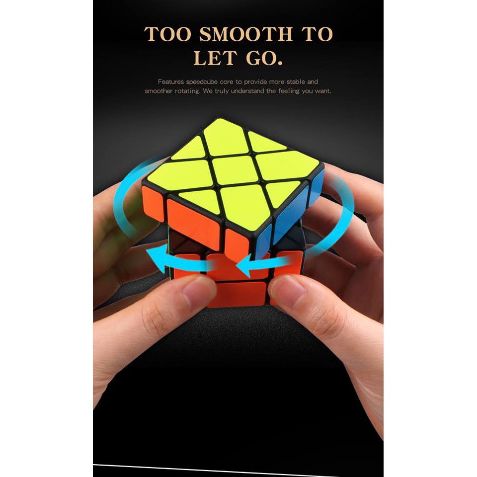 QiYi Fisher 3x3 Cube Rubik Biến Thể 6 Mặt