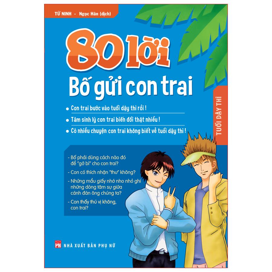 Sách: 80 Lời Bố Gửi Con Trai - TSMB