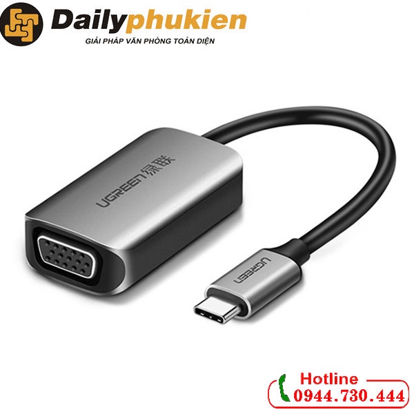 Cáp chuyển USB type C sang VGA UGREEN 50316