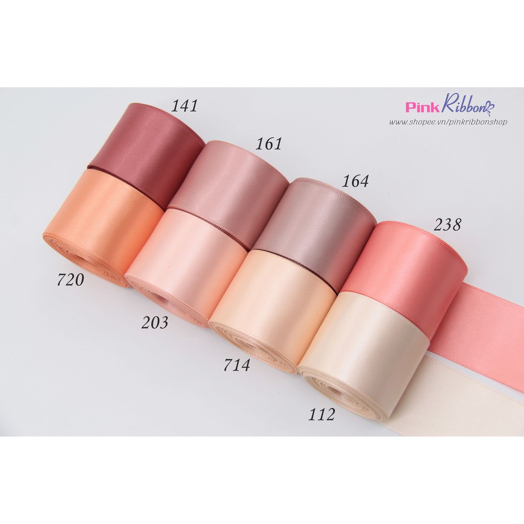 Ruy băng Satin loại đẹp - Cuộn 5M - Link 4/12