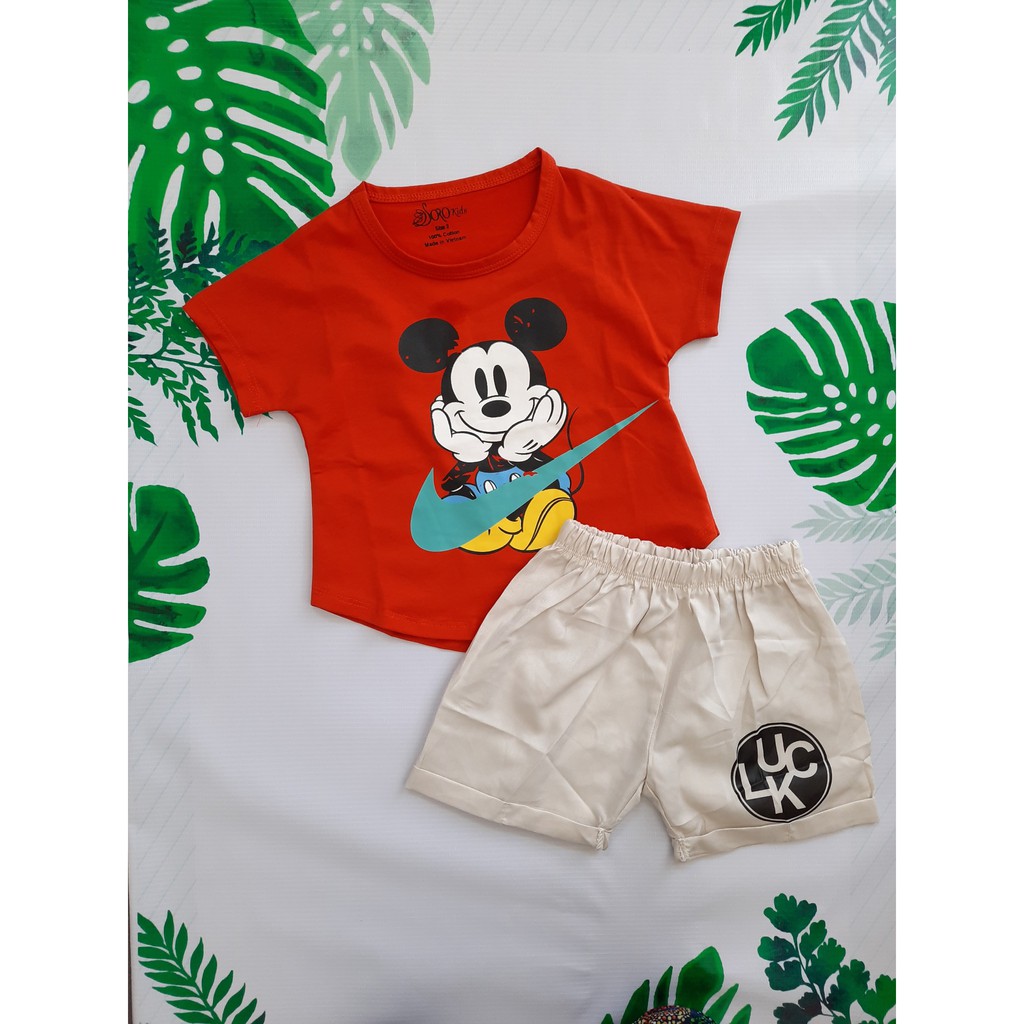 Bộ thun doro kids bé trai size 14-25 kg