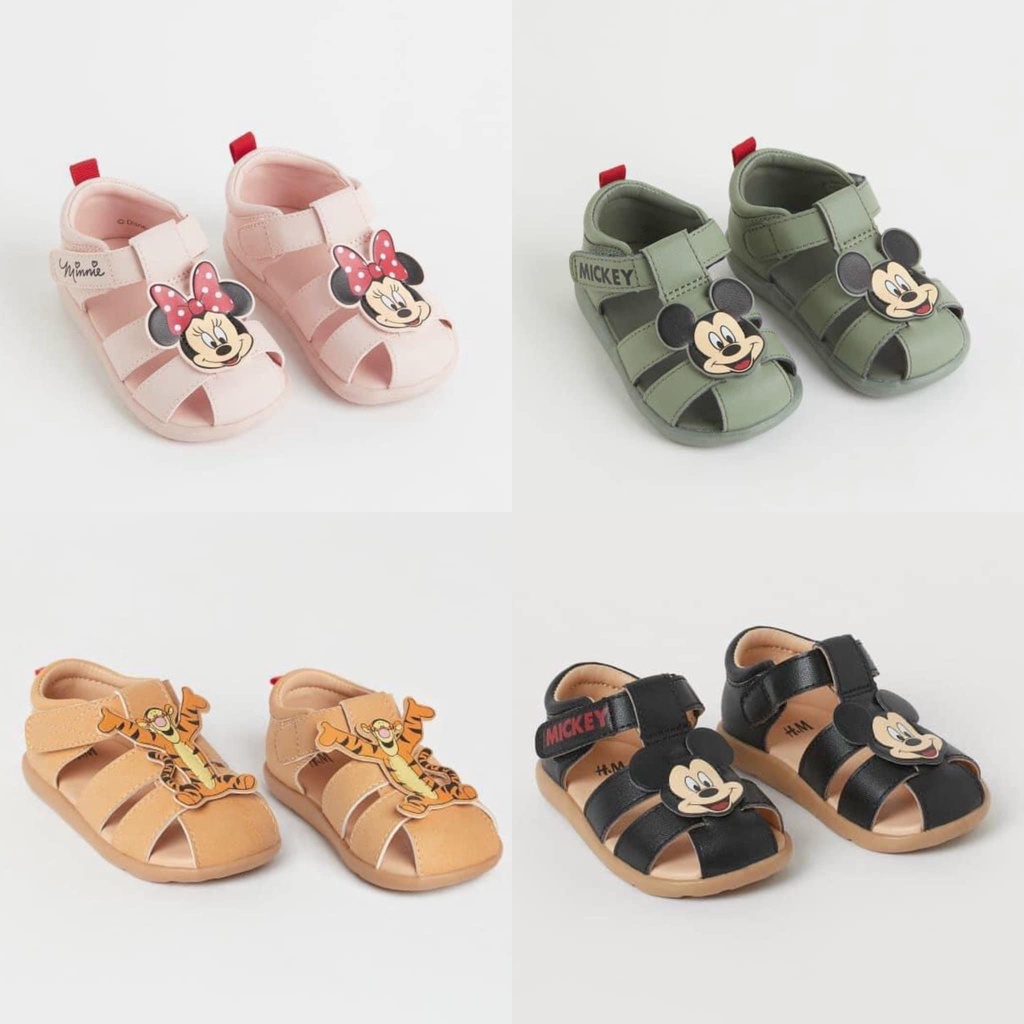 Giày Sandals Quai Hậu H&M Size 18-24 Bé Trai Bé Gái Mềm Nhẹ